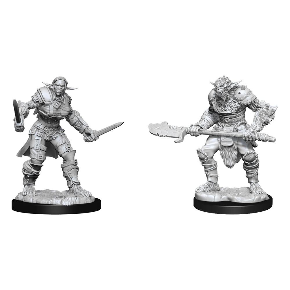 D&D Nolzur's Marvellous Miniatures - Bugbear M Barbarian & F Rogue