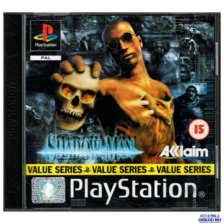 BRUGT - PS1 - Shadowman (Value Series)