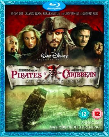 Blu-Ray: Pirates of the Caribbean At World's End (2-disc set)
