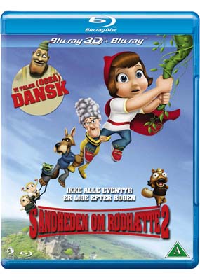 Blu-Ray: Sandheden om Rødhætte 2