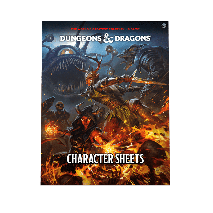Dungeons & Dragons Character Sheets 2024