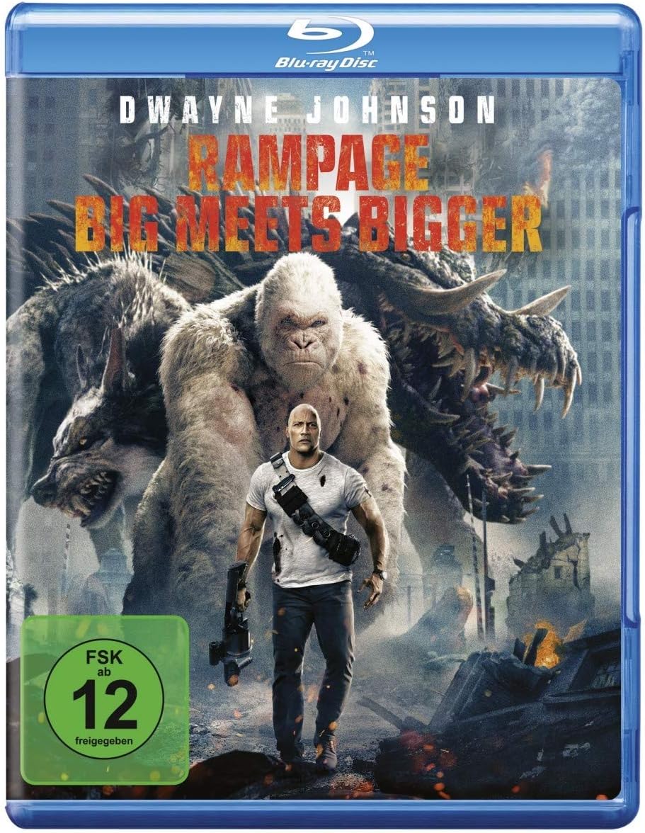 Blu-Ray: Rampage: Big Meets Bigger