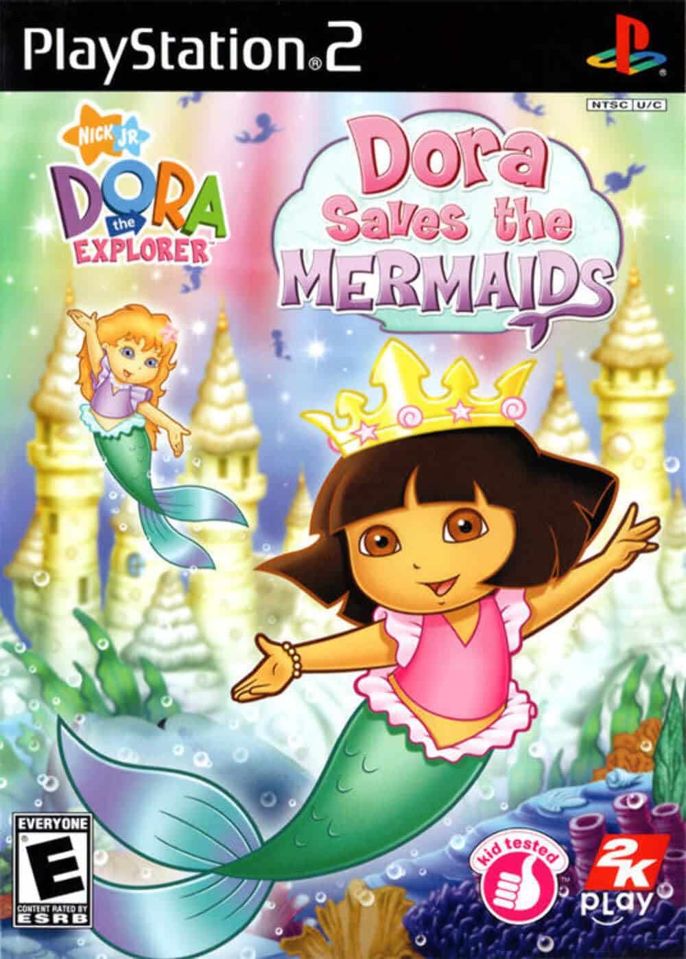 BRUGT - PS2 - Dora Saves the Mermaids