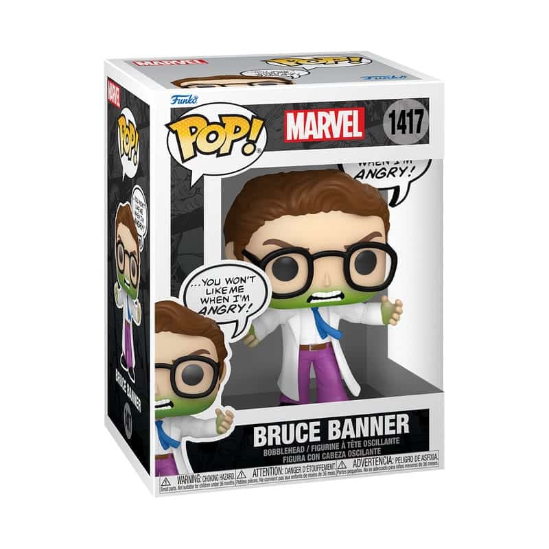 Funko Pop Marvel Bruce Banner (Don't Make me Angry)