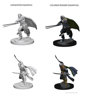 D&D Nolzur's Marvellous Miniatures Elf Male Ranger v2