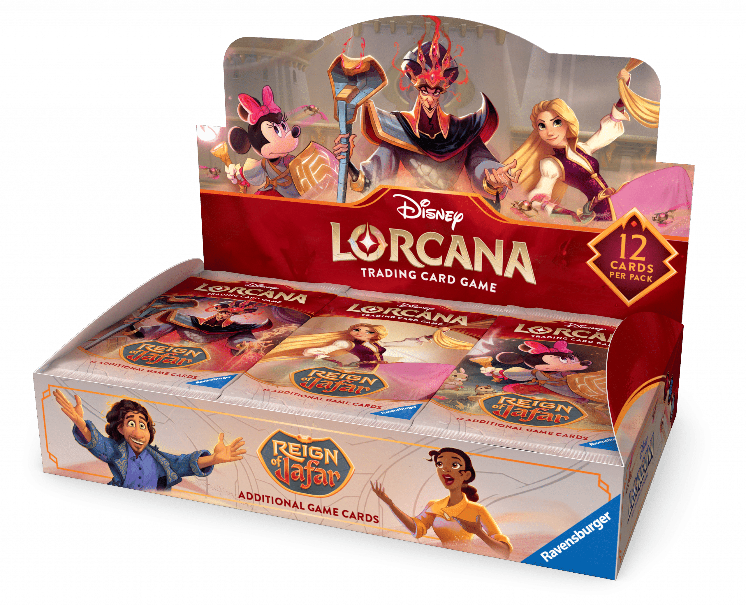 Disney Lorcana Reign of Jafar Booster Display