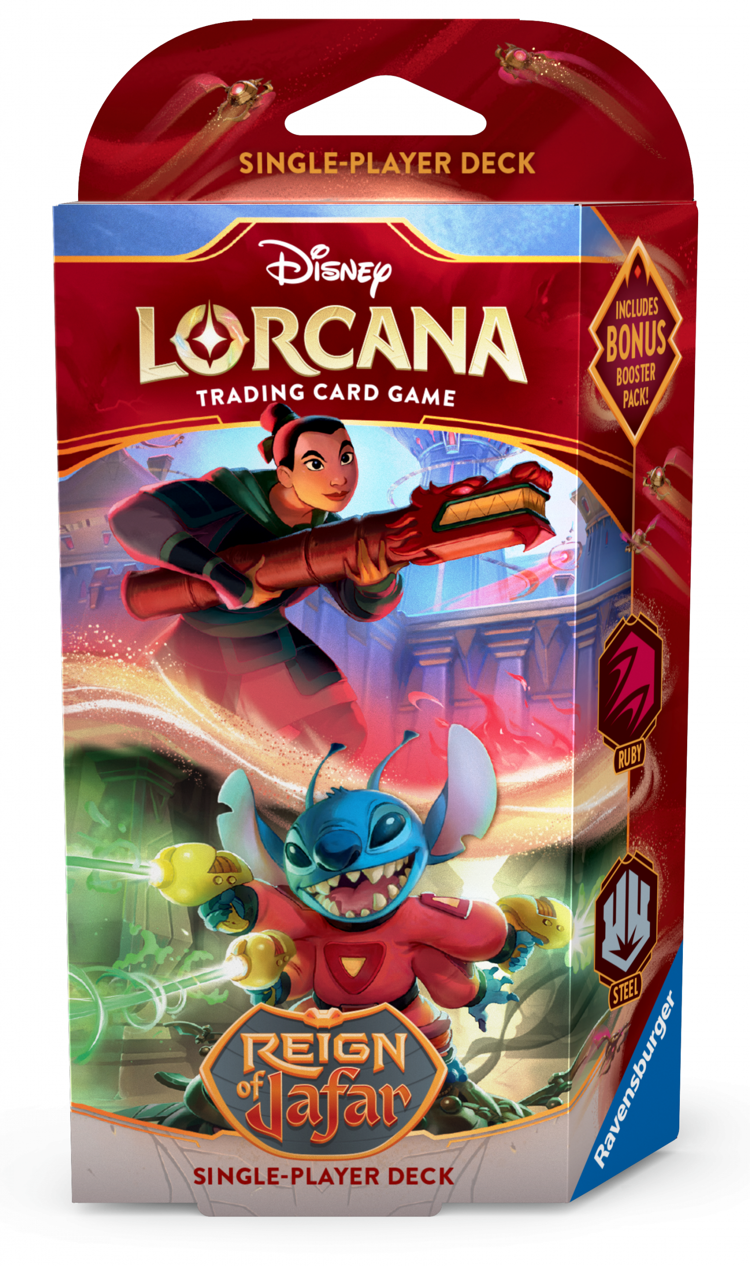 Disney Lorcana Reign of Jafar Starter Deck Mulan & Stitch